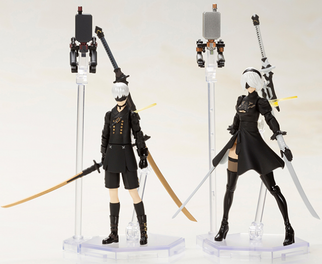 2B and 9S Two-Pack Plastic Model Kit | NieR: Automata | Square Enix