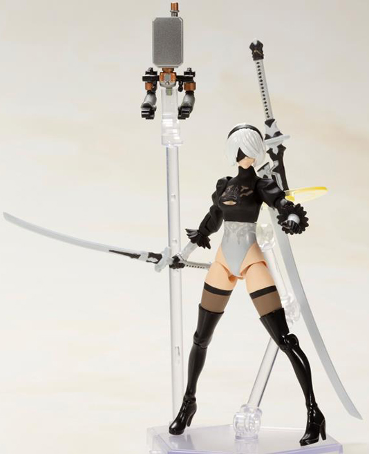 2B and 9S Two-Pack Plastic Model Kit | NieR: Automata | Square Enix