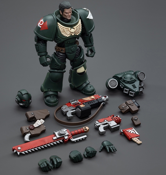 Dark Angels Intercessors Brother Asharr 1/18 Scale | Warhammer 40K | Joy Toy