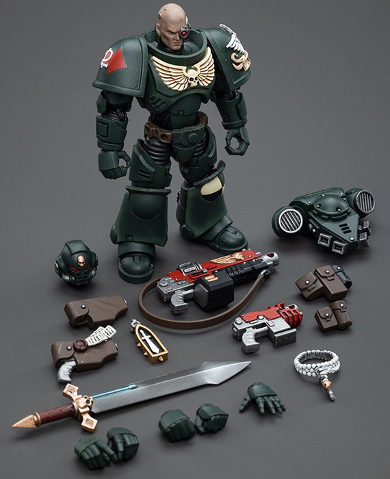 Dark Angels Intercessors Brother Nadael 1/18 Scale | Warhammer 40K | Joy Toy
