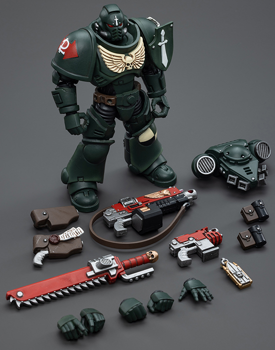 Dark Angels Intercessors Sergeant Rakiel 1/18 Scale | Warhammer 40K | Joy Toy