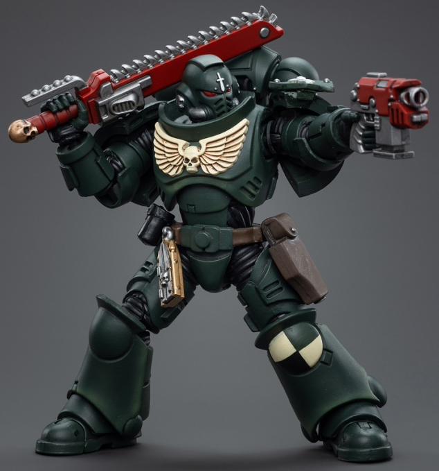 Dark Angels Intercessors Sergeant Rakiel 1/18 Scale | Warhammer 40K | Joy Toy