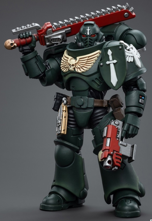Dark Angels Intercessors Sergeant Rakiel 1/18 Scale | Warhammer 40K | Joy Toy