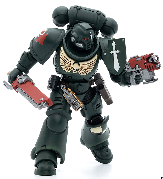 Dark Angels Intercessors Sergeant Rakiel 1/18 Scale | Warhammer 40K | Joy Toy