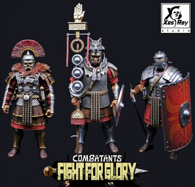 017 Aulus Signifer 1/12 Scale Combatants | Fight For Glory | XesRay Studio