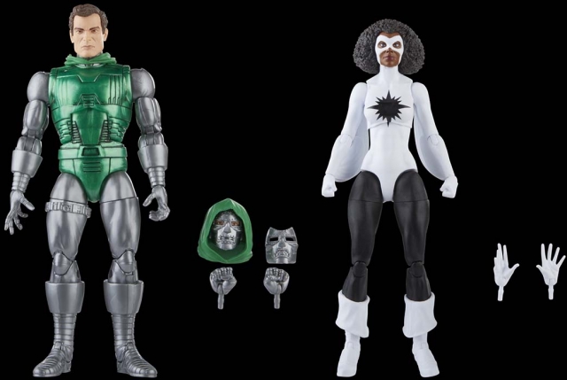 Captain Marvel and Doctor Doom 6-inch Scale Two-Pack | The Avengers | Marvel Legends 60th Anniversary