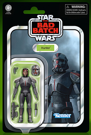 Hunter 3.75-Inch Scale | Star Wars: The Bad Batch | Star Wars The Vintage Collection