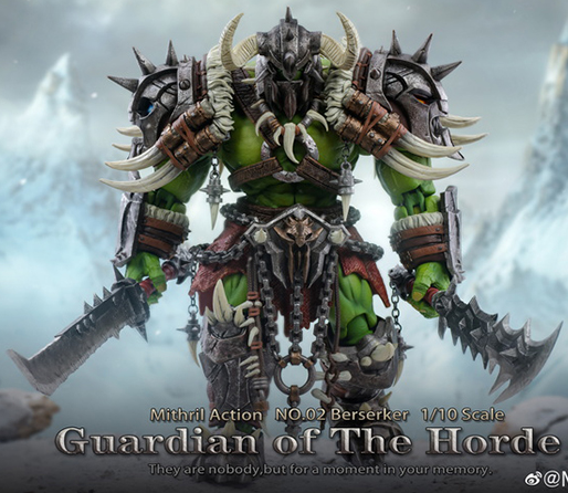 No.02 Berserker Guardian of The Horde 1/10 Scale | World of Warcraft | Mithril Action