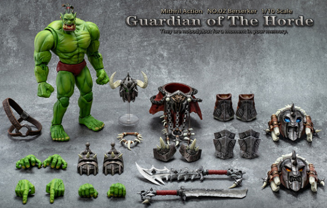 No.02 Berserker Guardian of The Horde 1/10 Scale | World of Warcraft | Mithril Action