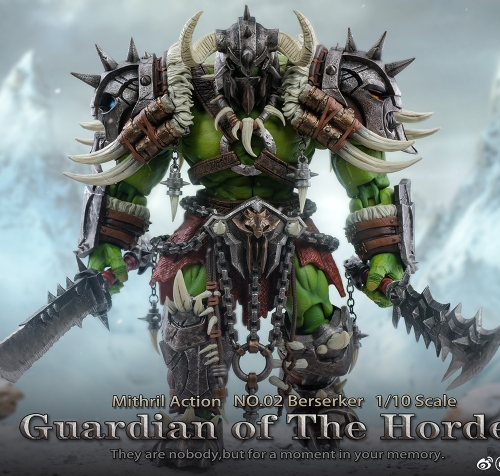 No.02 Berserker Guardian of The Horde 1/10 Scale | World of Warcraft | Mithril Action