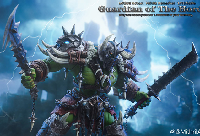No.02 Berserker Guardian of The Horde 1/10 Scale | World of Warcraft | Mithril Action