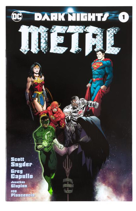 Batman Who Laughs and Red Death 3-inch Scale Two-Pack with Comic Book | Page Punchers | McFarlane Toys