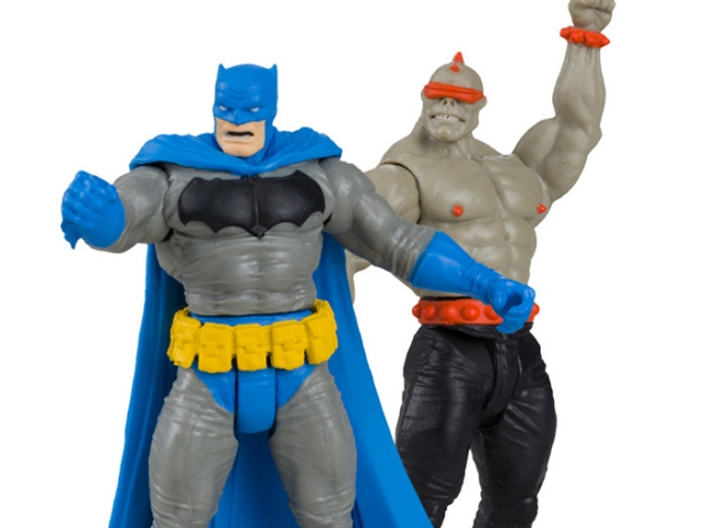 Batman and Mutant Leader 3-inch Scale Two-Pack with Comic Book | Page Punchers | McFarlane Toys