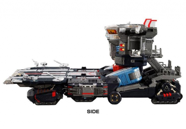 DA-99 Grand Dion Reinforcement Unit B Impulse Angle and Extended Deck Set | Diaclone Reboot