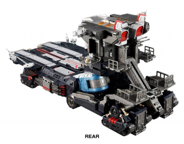 DA-99 Grand Dion Reinforcement Unit B Impulse Angle and Extended Deck Set | Diaclone Reboot