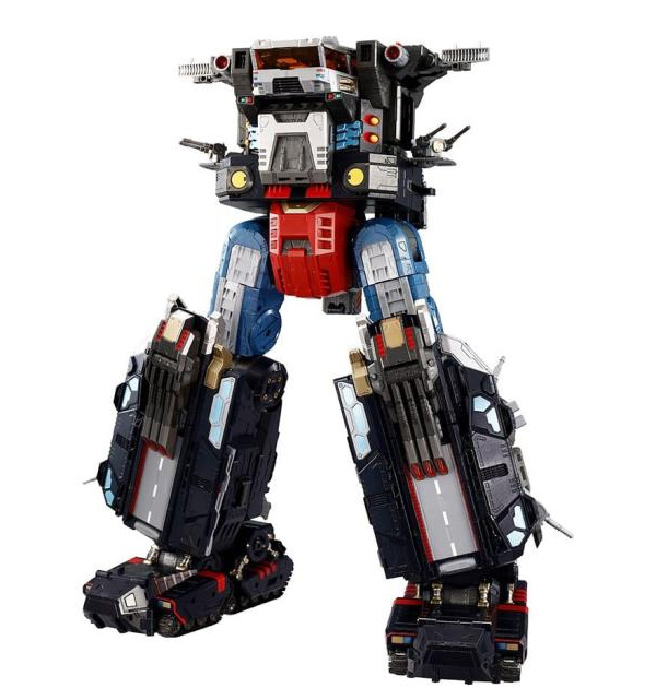 DA-99 Grand Dion Reinforcement Unit B Impulse Angle and Extended Deck Set | Diaclone Reboot