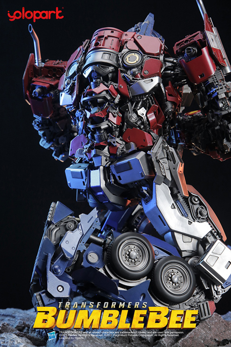 Cybertron Optimus Prime Normal Std Version Model Kit | Transformers: Bumblebee | Yolopark