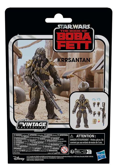 Krrsantan 3.75-Inch Scale | Star Wars: The Book of Boba Fett | Star Wars The Vintage Collection