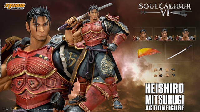Heishiro Mitsurugi 1:12 Scale Figure | Soulcalibur VI | Storm Collectibles