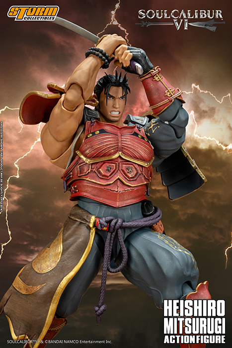 Heishiro Mitsurugi 1:12 Scale Figure | Soulcalibur VI | Storm Collectibles