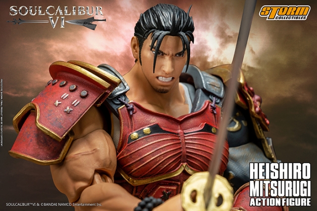 Heishiro Mitsurugi 1:12 Scale Figure | Soulcalibur VI | Storm Collectibles