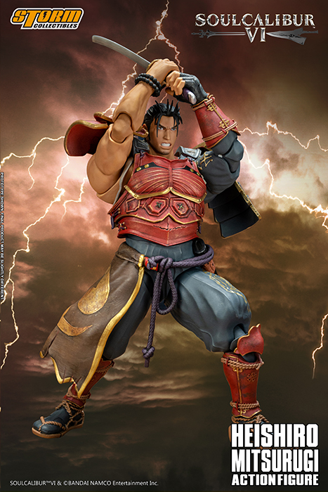 Heishiro Mitsurugi 1:12 Scale Figure | Soulcalibur VI | Storm Collectibles