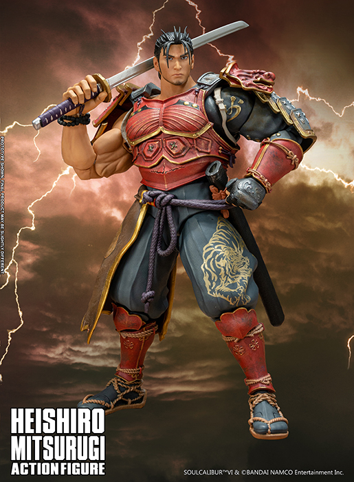 Heishiro Mitsurugi 1:12 Scale Figure | Soulcalibur VI | Storm Collectibles