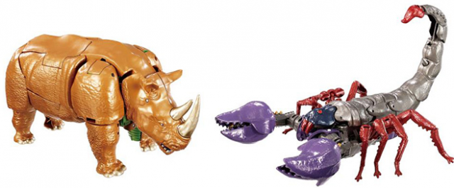 BWVS-02 Rhinox and Scorponok Two-Pack Premium Finish | Transformers: Beast Wars