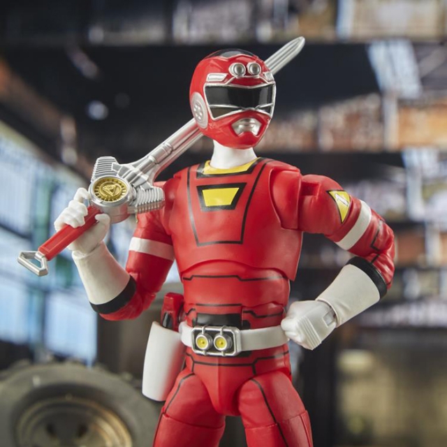 Red Ranger 6-inch Scale Lightning Collection | Power Rangers Turbo | Hasbro