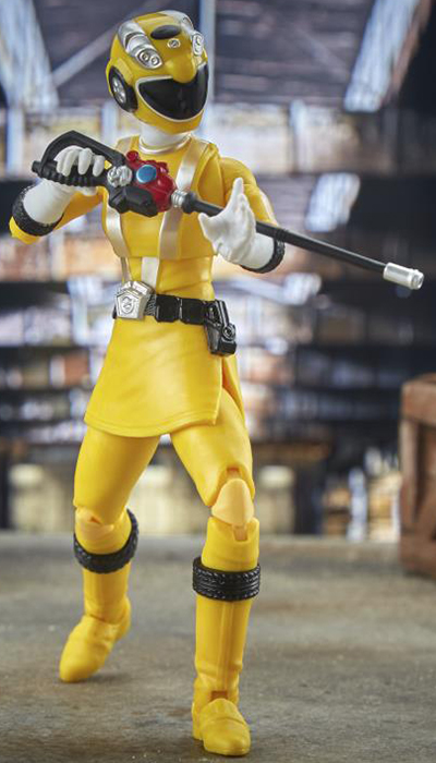 Yellow Ranger 6-inch Scale Lightning Collection | Power Rangers RPM | Hasbro