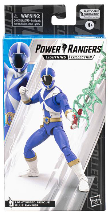 Blue Ranger 6-inch Scale Lightning Collection | Power Rangers Lightspeed Rescue | Hasbro