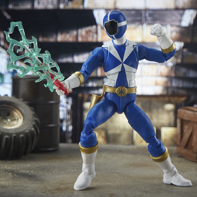 Blue Ranger 6-inch Scale Lightning Collection | Power Rangers Lightspeed Rescue | Hasbro