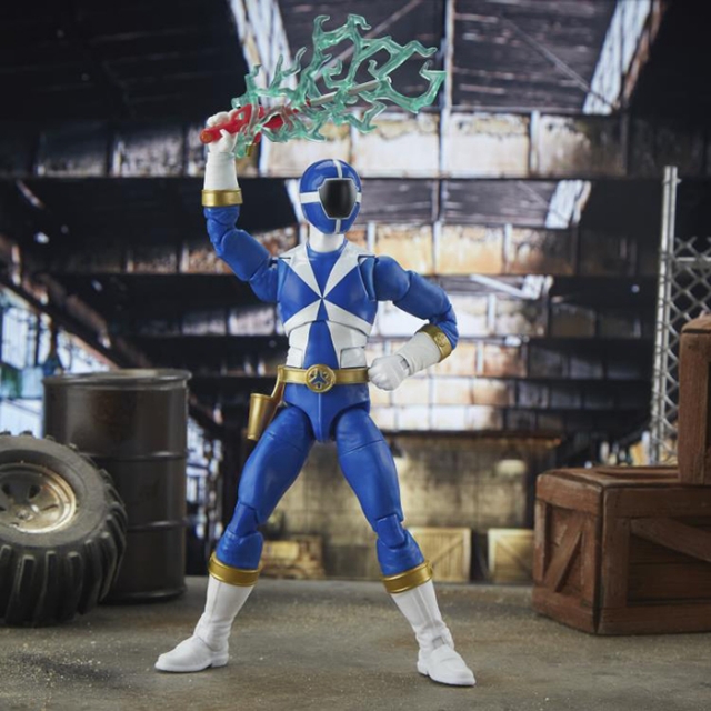 Blue Ranger 6-inch Scale Lightning Collection | Power Rangers Lightspeed Rescue | Hasbro