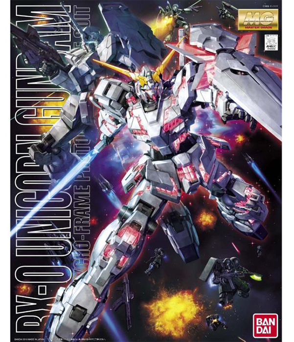 Unicorn Gundam Master Grade Model Kit 1/100 Scale | Mobile Suit Gundam Unicorn | Bandai Spirits