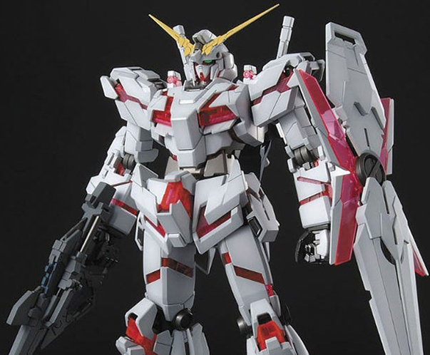 Unicorn Gundam Master Grade Model Kit 1/100 Scale | Mobile Suit Gundam Unicorn | Bandai Spirits