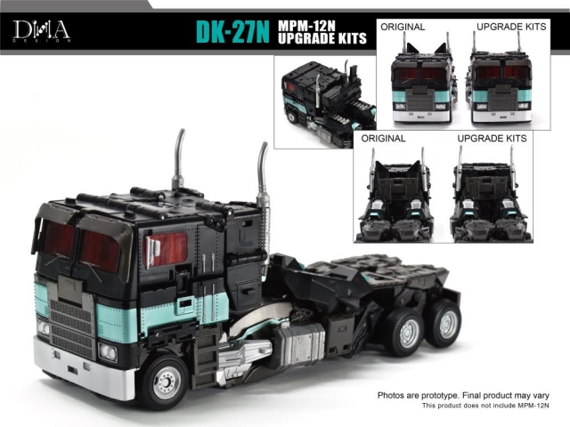 DK-27N Upgrade Kit for Transformers Masterpiece Movie Series MPM-12N | Dna Design | Upgrade Kit