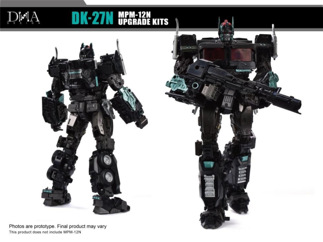 DK-27N Upgrade Kit for Transformers Masterpiece Movie Series MPM-12N | Dna Design | Upgrade Kit