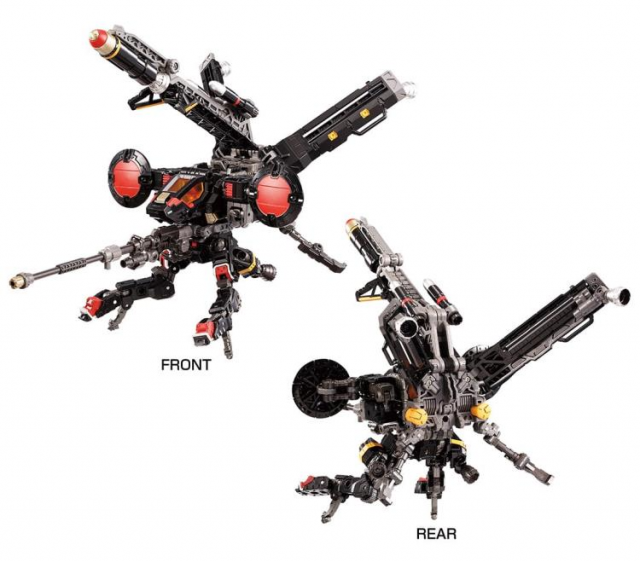 TM-15 Tactical Mover Hawk Versaulter Orbithopter Unit Dark Version | Diaclone Reboot