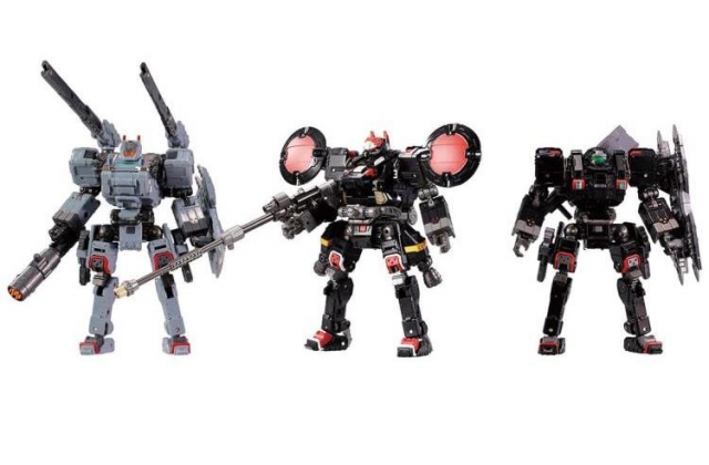 TM-15 Tactical Mover Hawk Versaulter Orbithopter Unit Dark Version | Diaclone Reboot