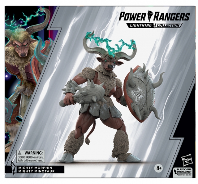  Minotaur Deluxe 6-inch Scale Lightning Collection | Mighty Morphin Power Rangers | Hasbro
