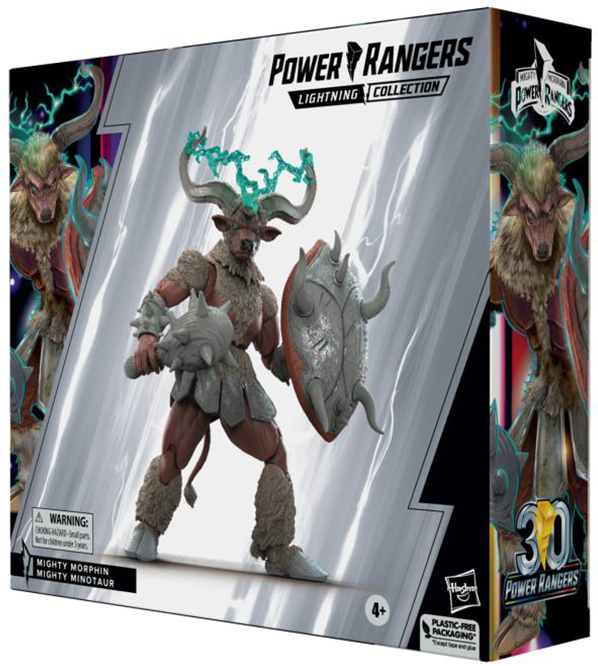  Minotaur Deluxe 6-inch Scale Lightning Collection | Mighty Morphin Power Rangers | Hasbro
