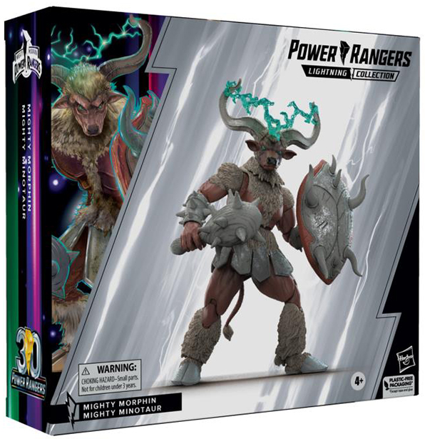  Minotaur Deluxe 6-inch Scale Lightning Collection | Mighty Morphin Power Rangers | Hasbro