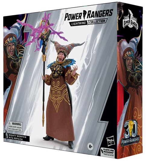 Rita Repulsa Deluxe 6-inch Scale Lightning Collection | Mighty Morphin Power Rangers | Hasbro 