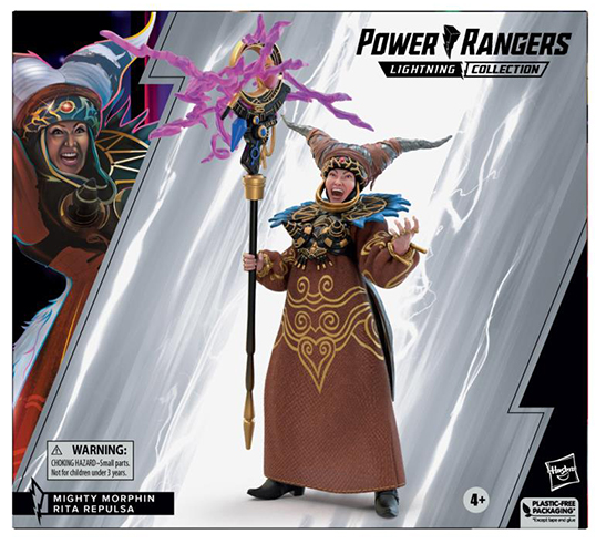 Rita Repulsa Deluxe 6-inch Scale Lightning Collection | Mighty Morphin Power Rangers | Hasbro 