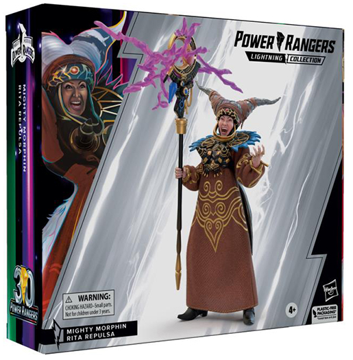 Rita Repulsa Deluxe 6-inch Scale Lightning Collection | Mighty Morphin Power Rangers | Hasbro 