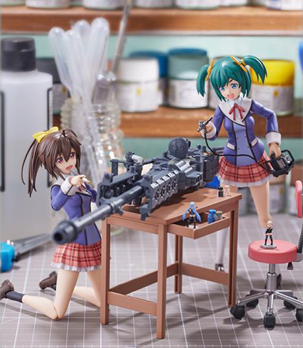 Bukiko Kotobuki Wakaba Girls' High School Winter Clothes Modeler's Edition | Frame Arms Girl | Kotobukiya