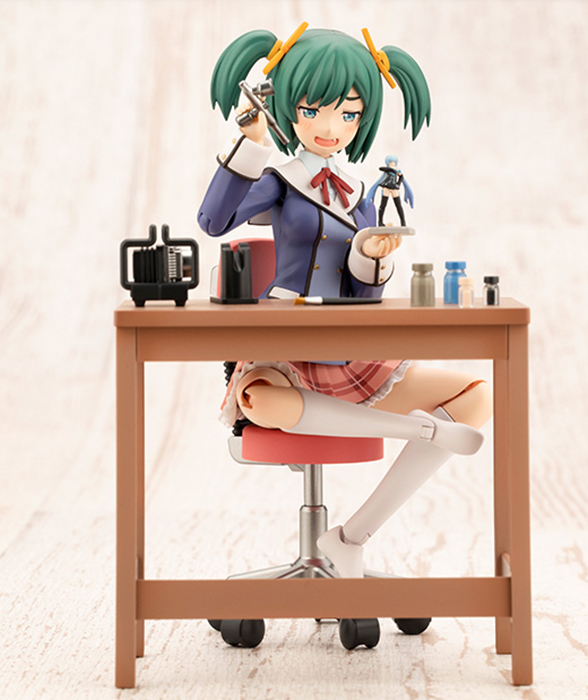 Bukiko Kotobuki Wakaba Girls' High School Winter Clothes Modeler's Edition | Frame Arms Girl | Kotobukiya