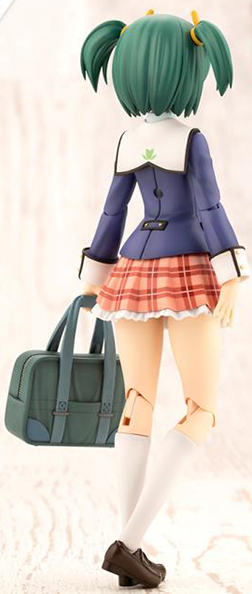 Bukiko Kotobuki Wakaba Girls' High School Winter Clothes 1/10 Scale Model Kit Sousai Shoujo Teien | Frame Arms Girl | Kotobukiya