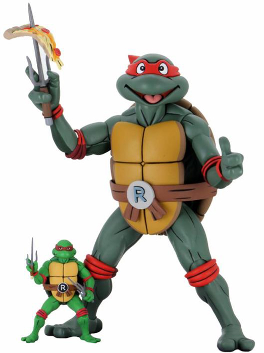 Raphael Cartoon Version 1/4 Scale | Teenage Mutant Ninja Turtles (1987) | NECA