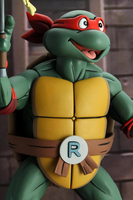 Raphael Cartoon Version 1/4 Scale | Teenage Mutant Ninja Turtles (1987) | NECA